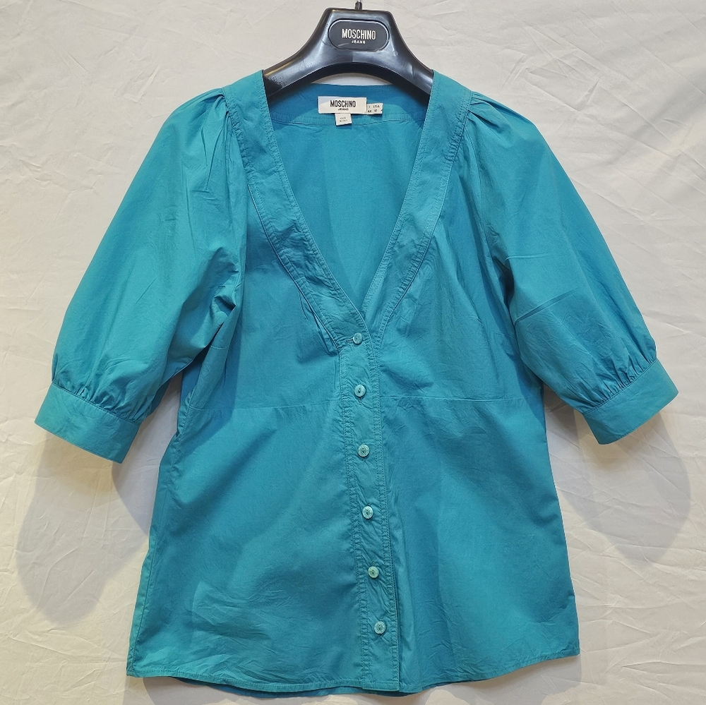 Love Moschino/ Moschino Jeans Cotton botton shirt/ top Size 44 (US 10)
